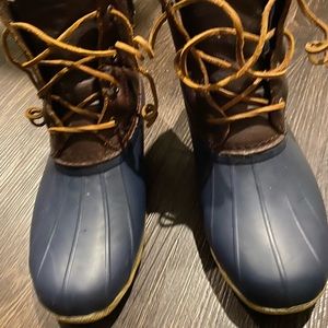 Sperry’s Rain Duck Boots, women’s size 8